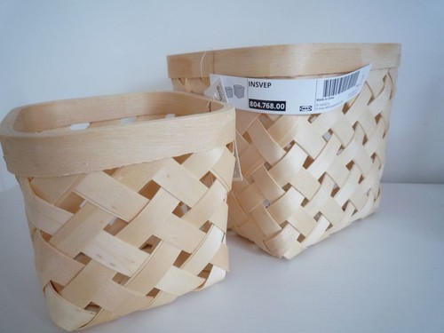 Ikea insvep korbset - korbset, 2-teilig