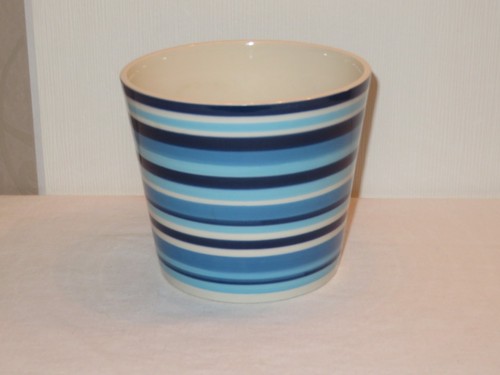 Blumentopf blumenschale blau - blumenschale,